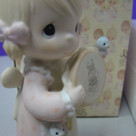 Precious Moments Birds of a Feather Collect Together E-0006 with box - Picture 12 of 16